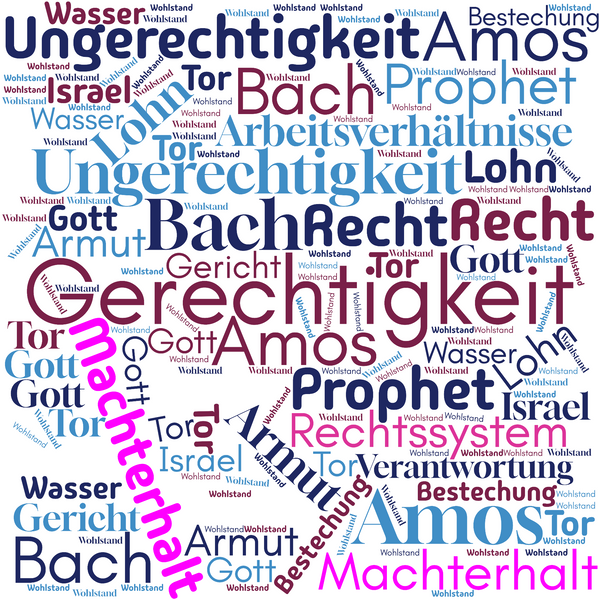 Wortwolke Gerechtigkeit